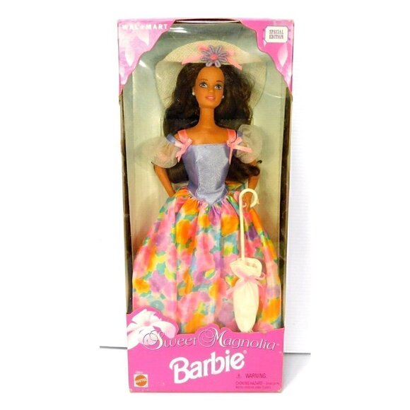 Barbie Sweet Magnolia doll MATTEL 1996 NEW, PACKAGE DISCOLORED - Picture 1 of 2
